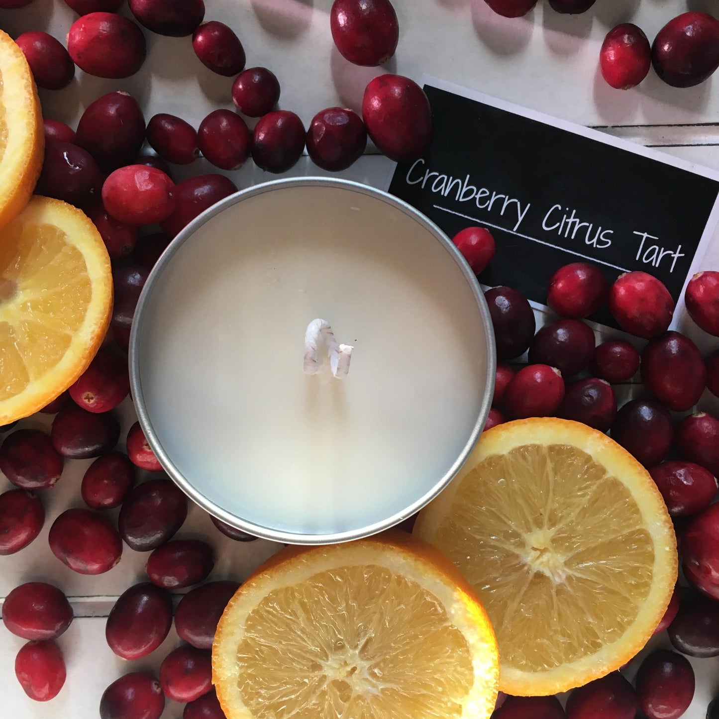 Cranberry Citrus Tart